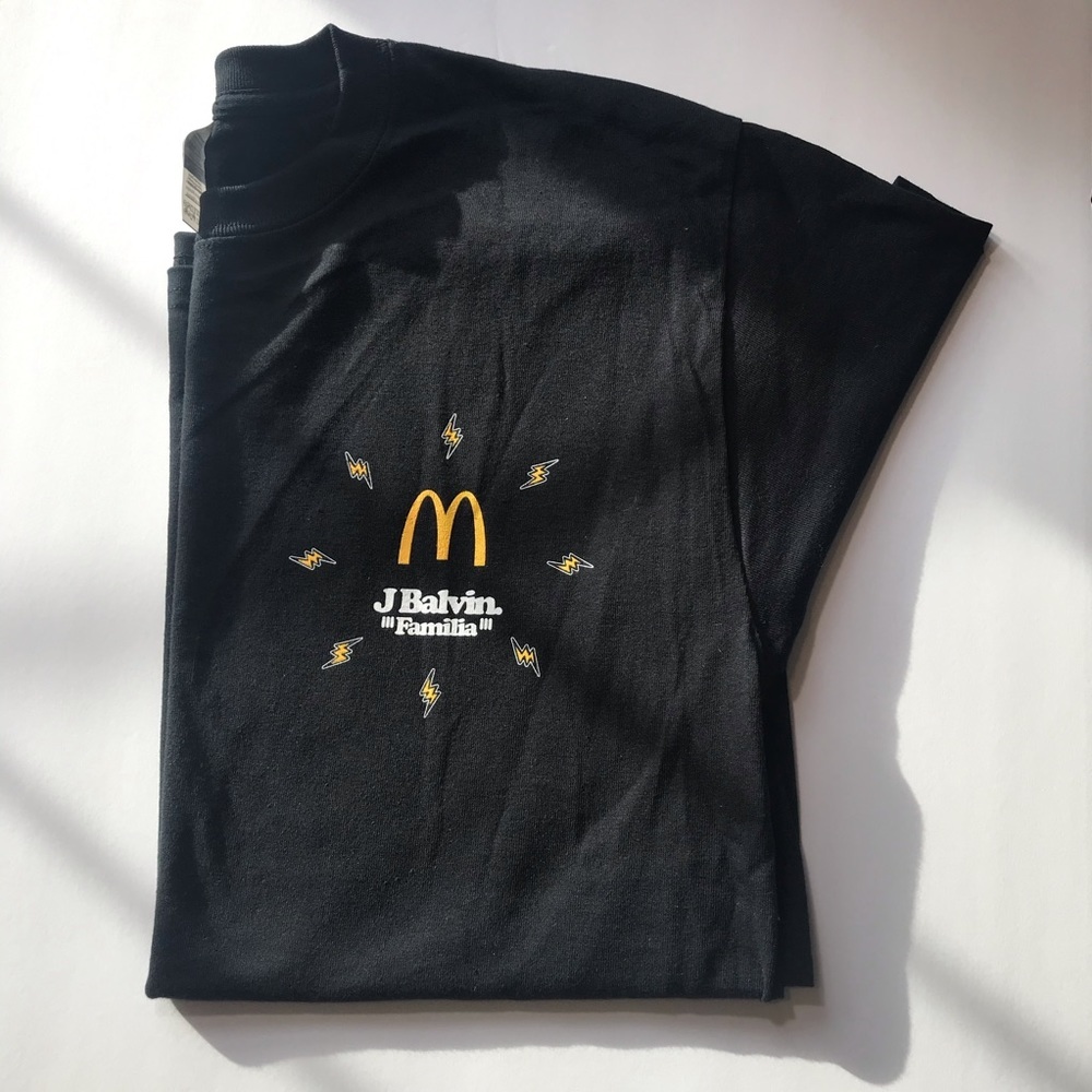 J. Balvin X McDonald’s Familia T-Shirt Exclusive Collaboration